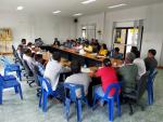 ประชุมคณะผู้บริหารฯ และผู้นำท้องที่ ผู้นำท้องถิ่น ในการช่วยเ